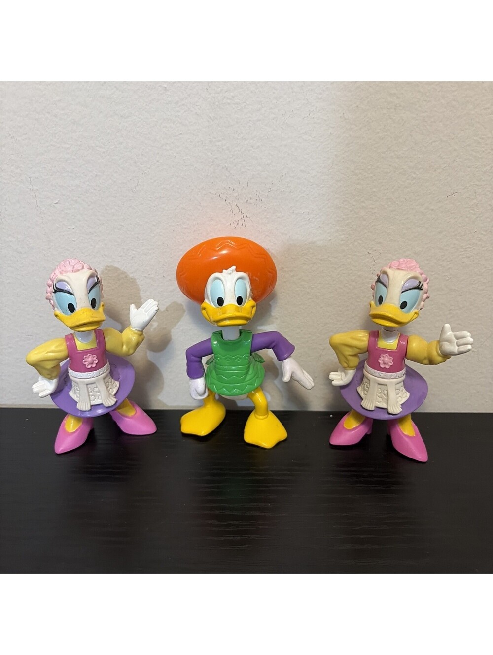 Donald Duck & Daisy Duck Disney Epcot Center Poseable Figurine